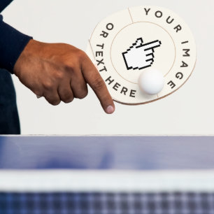 Custom Pong Pong Paddle Red Tischtennis Schläger
