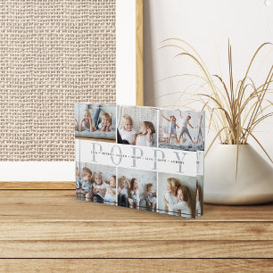 Custom Poppy Grandchildren Fotoblock