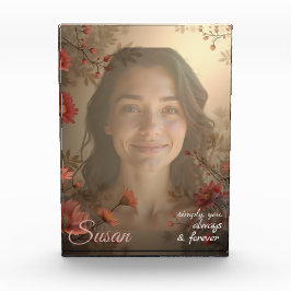 Custom Portrait for Her – Personalized Photo Gift Fotoblock