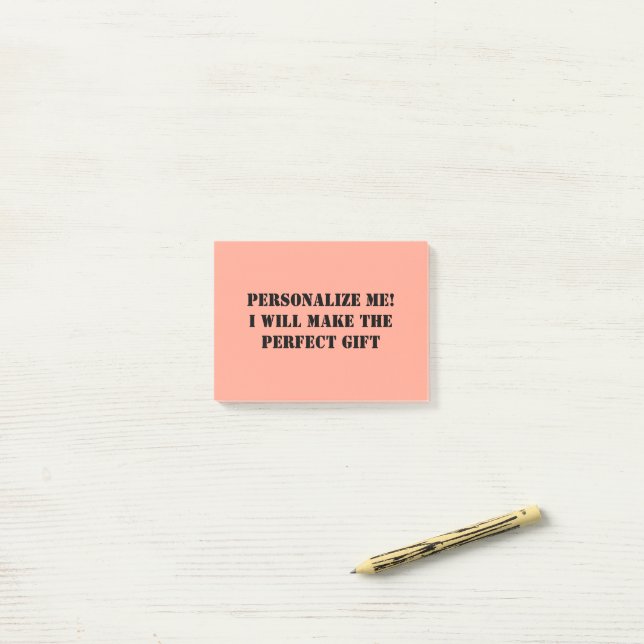 Custom Post Es ist für wff, Büro, Schule, Geschenk Post-it Klebezettel (Auf Schreibtisch)