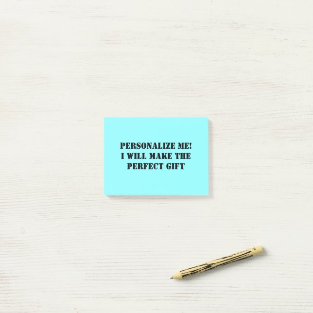 Custom Post Es ist für wff, Büro, Schule, Geschenk Post-it Klebezettel (Auf Schreibtisch)