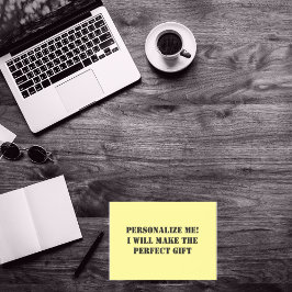 Custom Post Its for wfh, office, school, gift Post-it Klebezettel