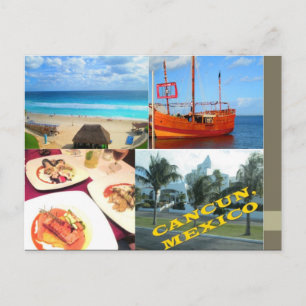 CUSTOM POSTCARDS - CANCUN COLLAY 1 POSTKARTE