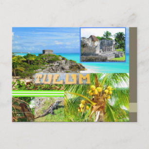 CUSTOM POSTCARDS - CANCUN COLLAY 4 POSTKARTE