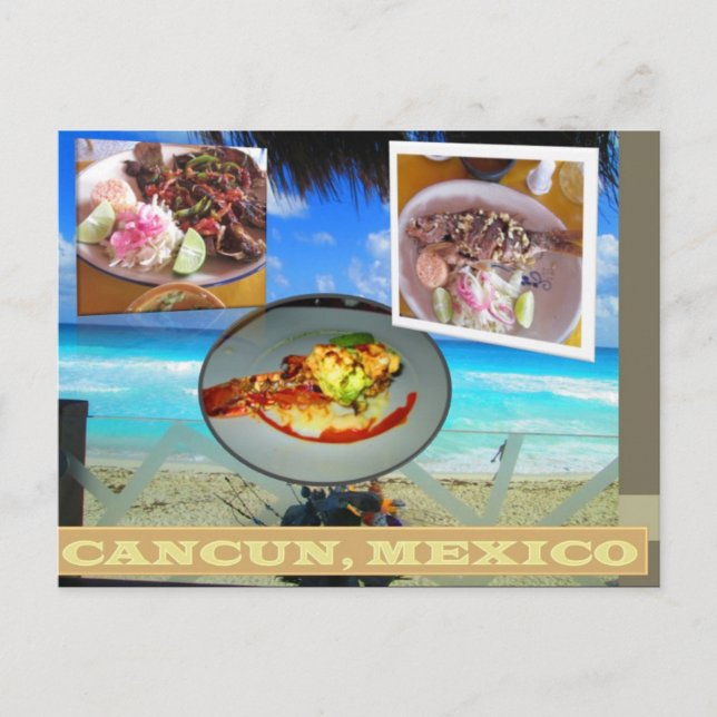 CUSTOM POSTCARDS - CANCUN COLLAY 6 POSTKARTE (Vorderseite)