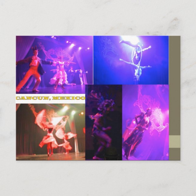 CUSTOM POSTCARDS - CANCUN COLLAY 7 POSTKARTE (Vorderseite)