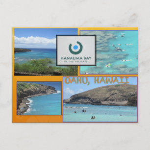 CUSTOM POSTCARDS- HAWAII COLLAGE# 12 POSTKARTE