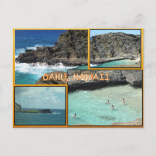 CUSTOM POSTCARDS- HAWAII COLLAGE# 17 POSTKARTE