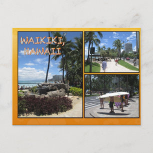 CUSTOM POSTCARDS- HAWAII COLLAGE# 3 POSTKARTE