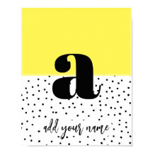 CUSTOM - Poster - Kleinschreibung a