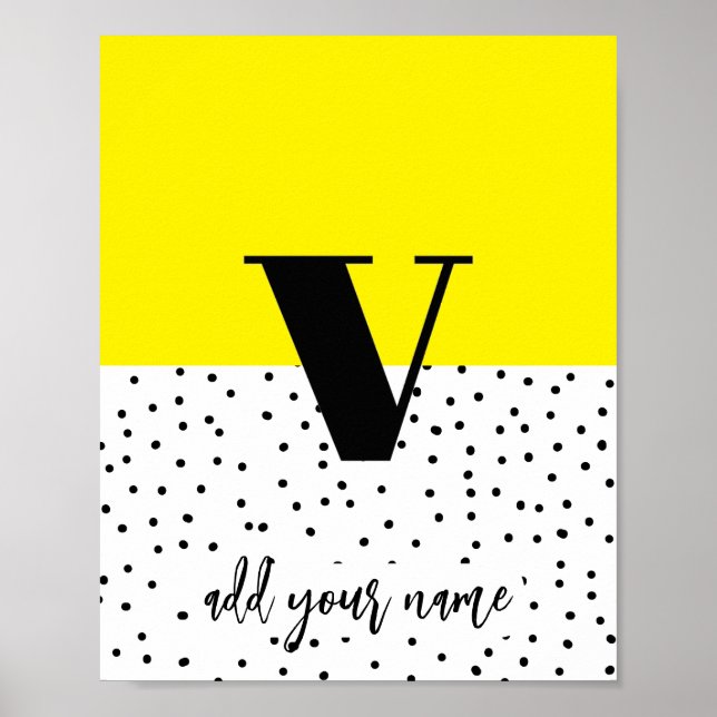 CUSTOM - Poster - Lower Case v (Vorne)