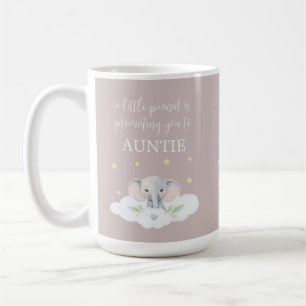 Custom Pregnancy Announction Tasse Niedlich Pink G