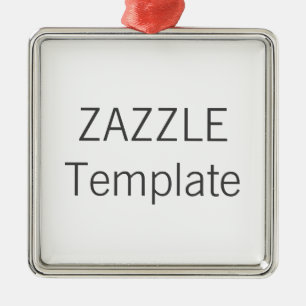 Custom Premium SQUARE Weihnachtsbaum Ornament