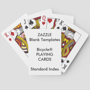 Custom Print Bicycle® STANDARD INDEX Playing Cards Spielkarten