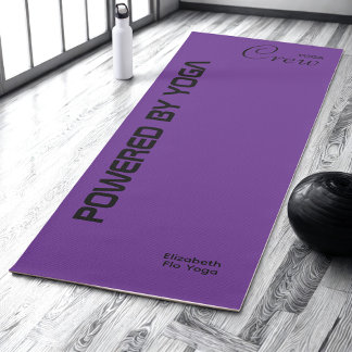 Custom Print Yoga Crew Royal Purple Yogamatte