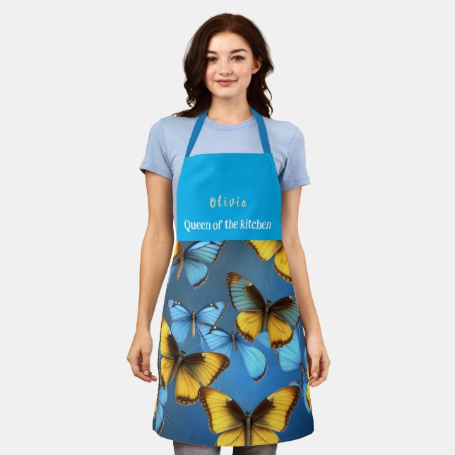 Custom Printed Apron. Stylish Kitchen Wear  Schürze (Getragen)