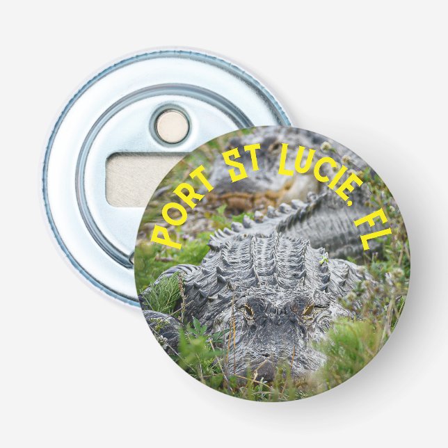 "Custom Printed" Gators Magnet Flaschenöffner (Vorderseite)