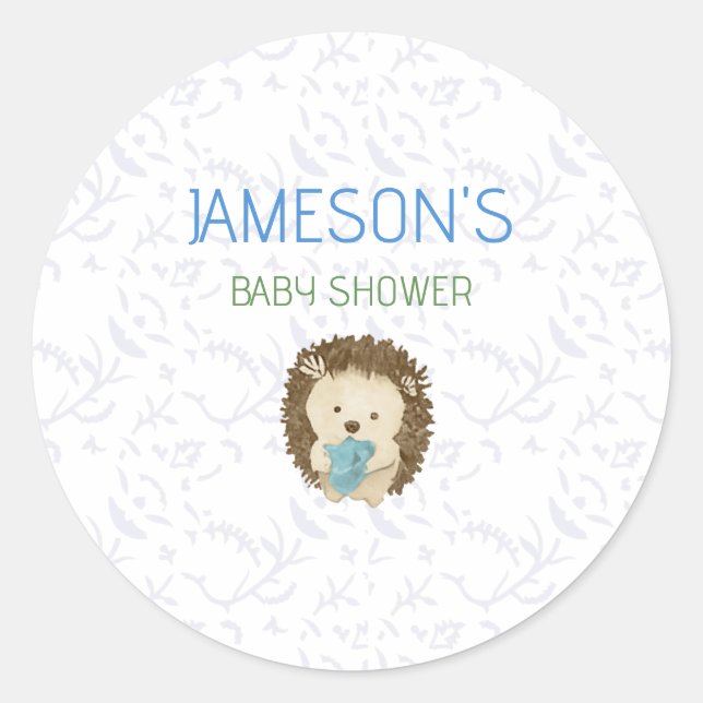 Custom Printed Stickers Personalized Party | Elega (Vorderseite)