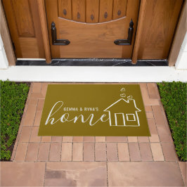 Custom Printed Welcome Mat with Text or Design Fußmatte