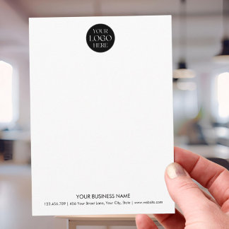 Custom Professional Business Logo Promotional Mitteilungskarte