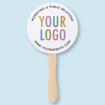 Custom Promotional Hand Fans with Logo Personalize