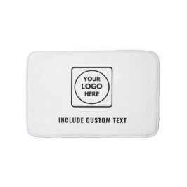 Custom Promotional Logo – No Minimum Order Bath Badematte