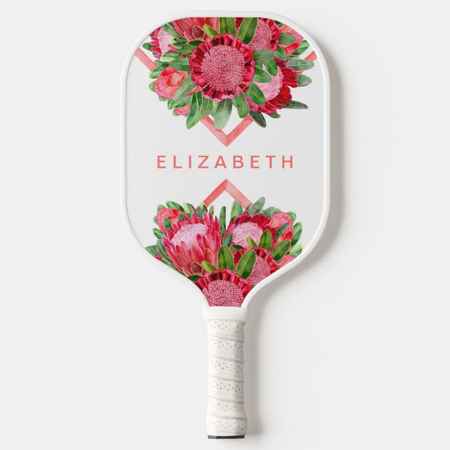 Custom Protea Pickleball Paddle (Vorderseite)