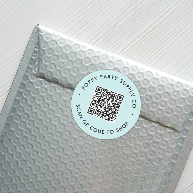 Custom QR Code Shop Aufkleber (Von Creator hochgeladen)