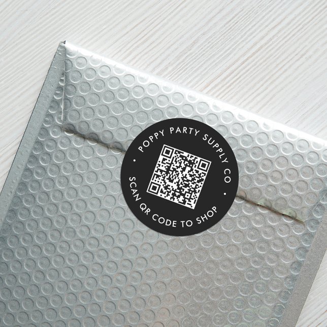 Custom QR Code Shop Aufkleber (Von Creator hochgeladen)