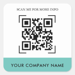 Custom QR Code Stickers