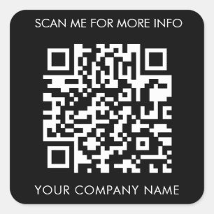 Custom QR Code Stickers