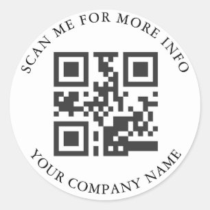Custom QR Code Stickers