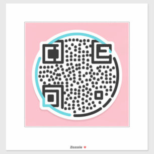 Custom QR Code Stickers for Traders Aufkleber