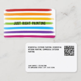 Custom QR Painter Visitenkarte