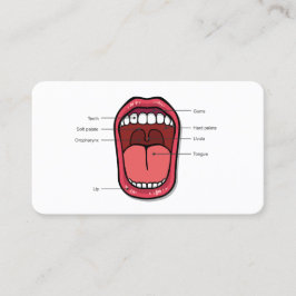 Custom QR Speech Therapist Visitenkarte