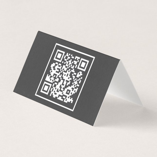 Custom QR Visitenkarten (Vorderseite)