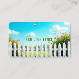 Custom QR Zaun Gebäude & Reparatur Visitenkarte