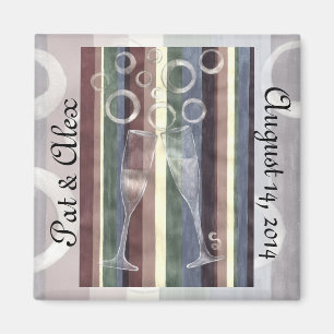 Custom Rainbow Cheer 3 Jubiläum Magnet