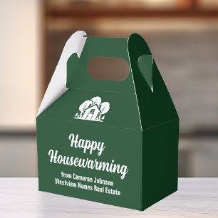 Custom Real Anwesen Company Green Forest House Geschenkschachtel