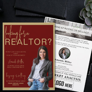 Custom Realtor Beruflich Real Anwesen Marketing Flyer