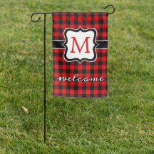 Custom Red Black Buffalo Karo Kariertes Muster