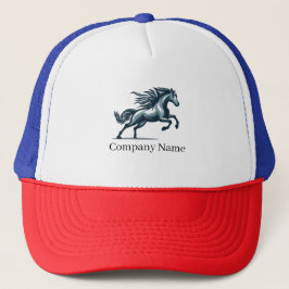 Custom Red White Blue Trucker Hat Truckerkappe
