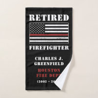 Custom Remüde Firefighter Thin Red Line Geschenke