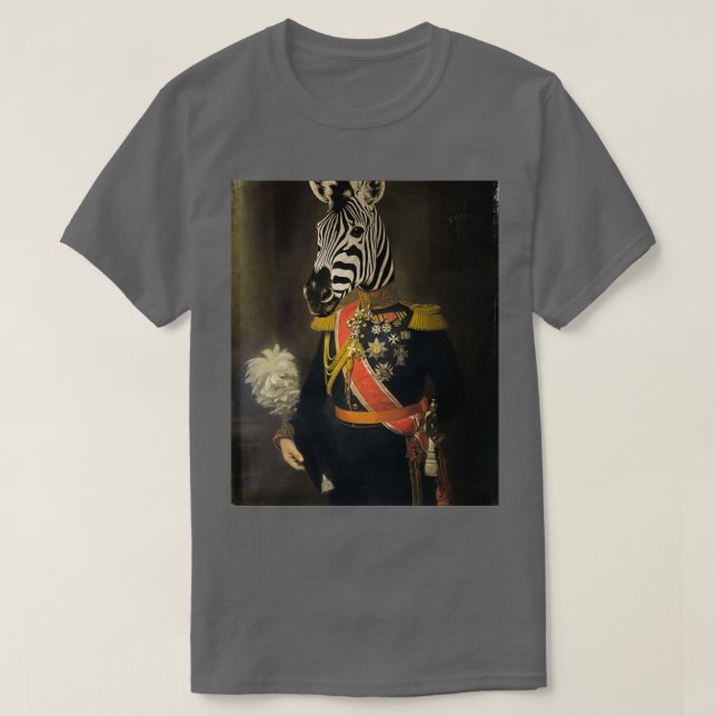 Custom Renaissance Pet Portrait T-Shirt (Design vorne)