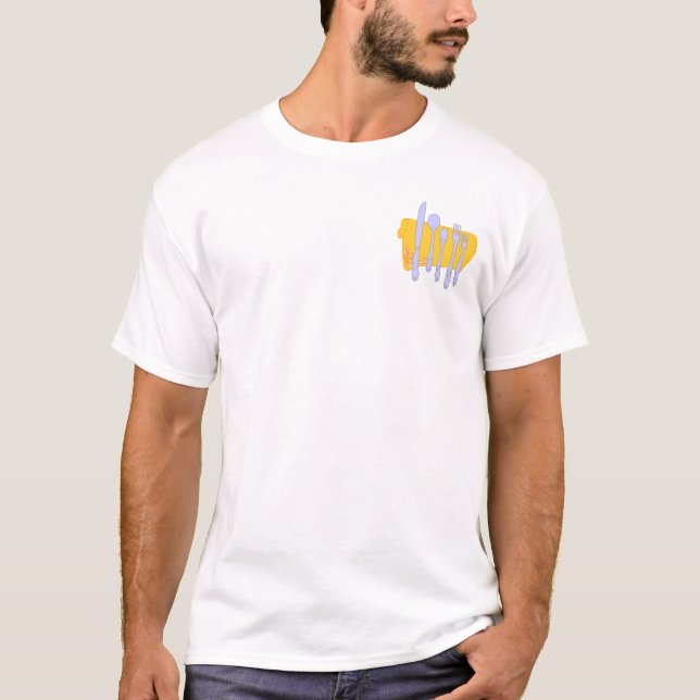 Custom Restaurant Dinnerware T - Shirt (Vorderseite)