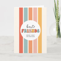 Custom Retro Best Friends Beste Freundinnen Niedli