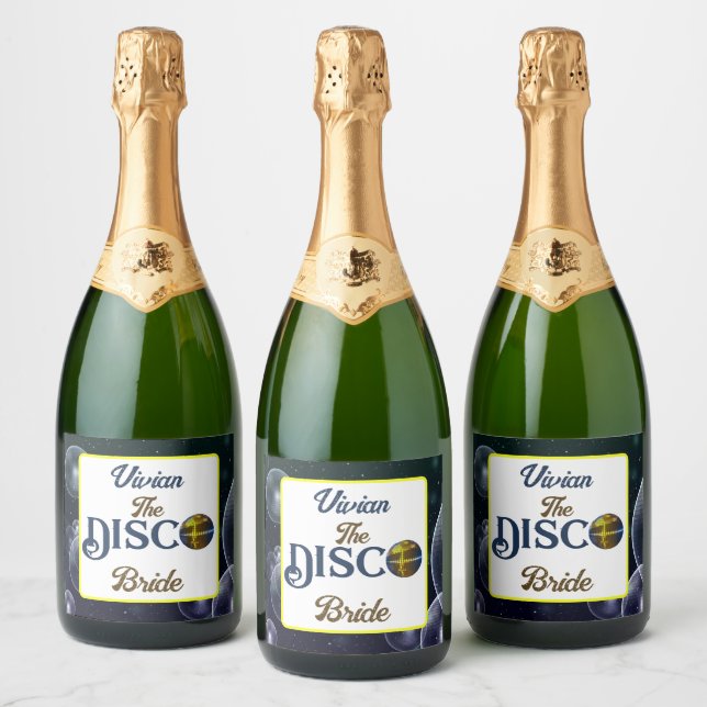 Custom Retro Disco Junggeselinnen-Abschied Disco (Flaschen)