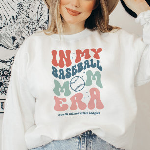 Custom Retro "In My Baseball Mama Ära" Sweatshirt