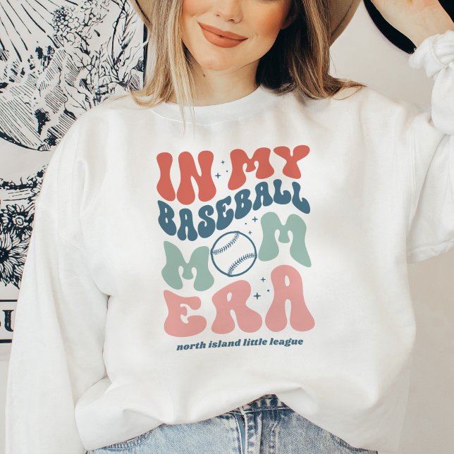 Custom Retro "In My Baseball Mama Ära" Sweatshirt (Von Creator hochgeladen)