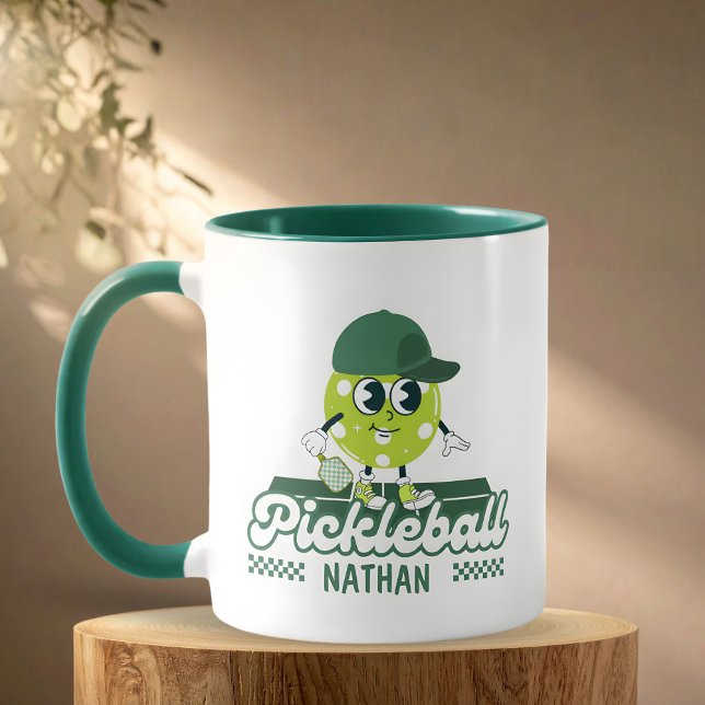 Custom Retro Pickleball Mode  Tasse (Von Creator hochgeladen)